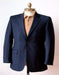 Big & Tall XL Men's 2 Button  Wool Suit Dark Navy