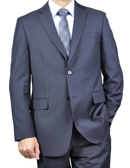Giorgio Fiorelli Suit Men's  Solid Dark Navy Suit
