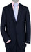 Men's 2 Button Vented Dark Navy No Pleats 2 Piece Suits - Two piece Business suits Suit