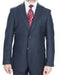 Men's 2 Button Dark Navy patterned Suit
