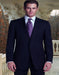 Classic 2pc 2 button Dark Navy Super 150's With Hand Pick Stitch Suit