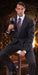 cut style Jacket & Pants CLASSIC SLIM FIT 2 PIECE 2 BUTTON WITH FLAT FRONT PANTS Charcoal