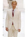 Men's Suits For Men 2-Button Ivory Off White Jacket and Pants