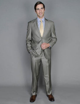 Giorgio Fiorelli Suit Men's Striped Two Buttons Authentic Giorgio Fiorelli Brand suits