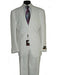 Discounted Sale Clearance Men's Two Buttons White Classic suit Flat Front Pant