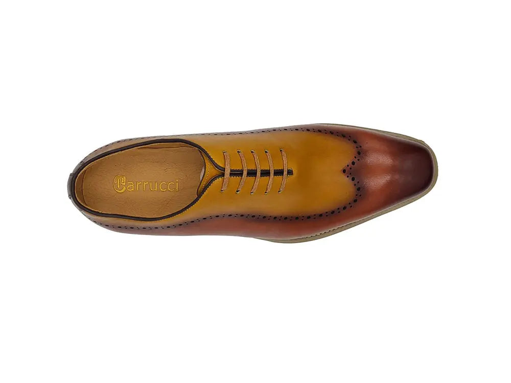 Carrucci Two Tone Oxford With Lightweight Sole