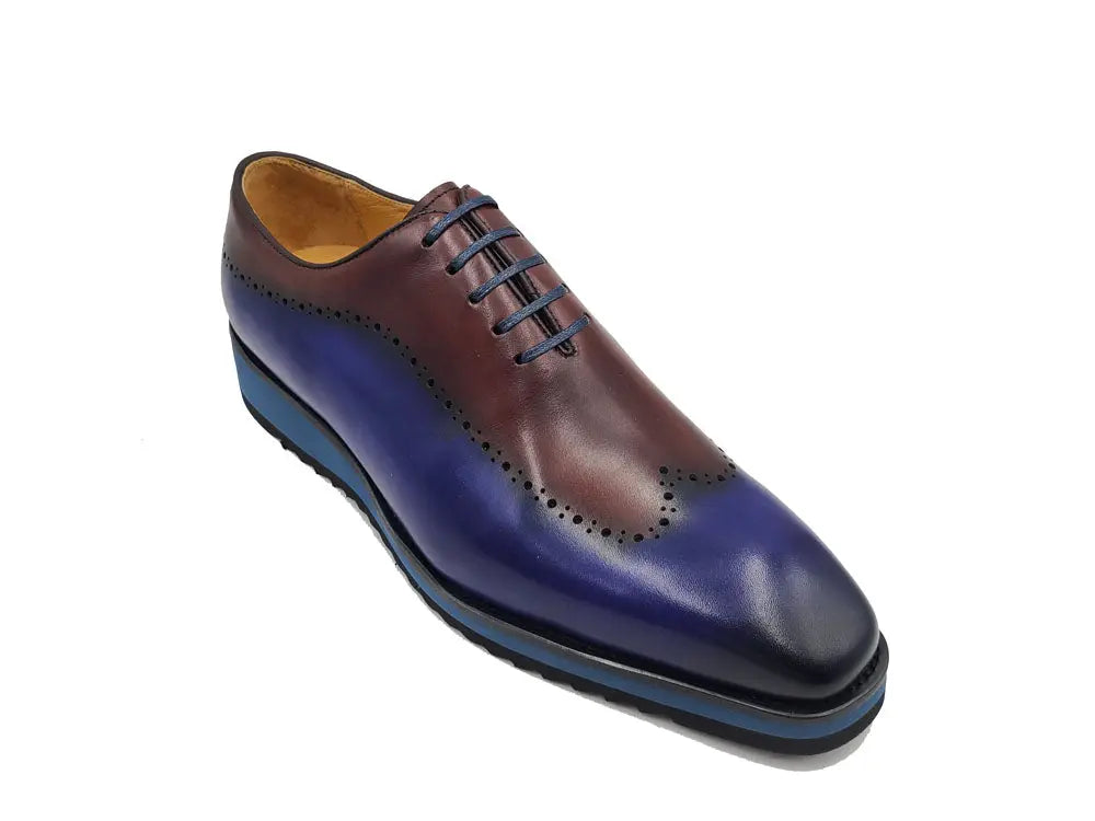 Carrucci Two Tone Oxford With Lightweight Sole