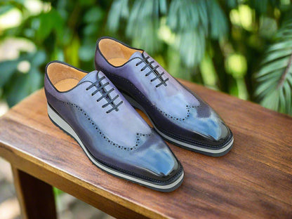 Carrucci Two Tone Oxford With Lightweight Sole
