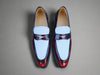 Two Tone Patent Leather Penny Loafer