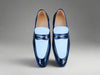 Two Tone Patent Leather Penny Loafer