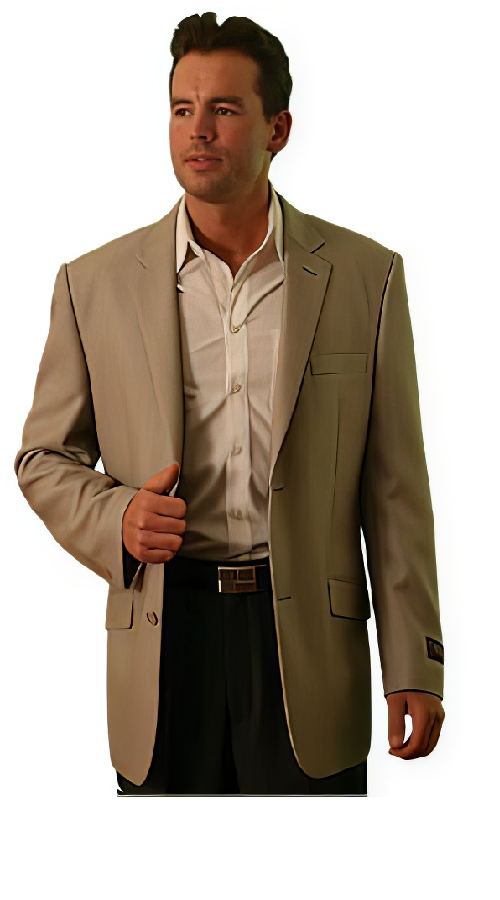 Two Button Unique Dress  Unique Fashion Designer Men'S Dress Blazers Sale Jacket For Men Sale Beige ~ Khaki ~ Tan