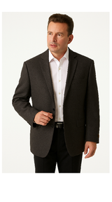 Two Button  Unique Dress Unique Fashion Designer Men'S Dress Blazers Sale Jacket For Men Sale Black