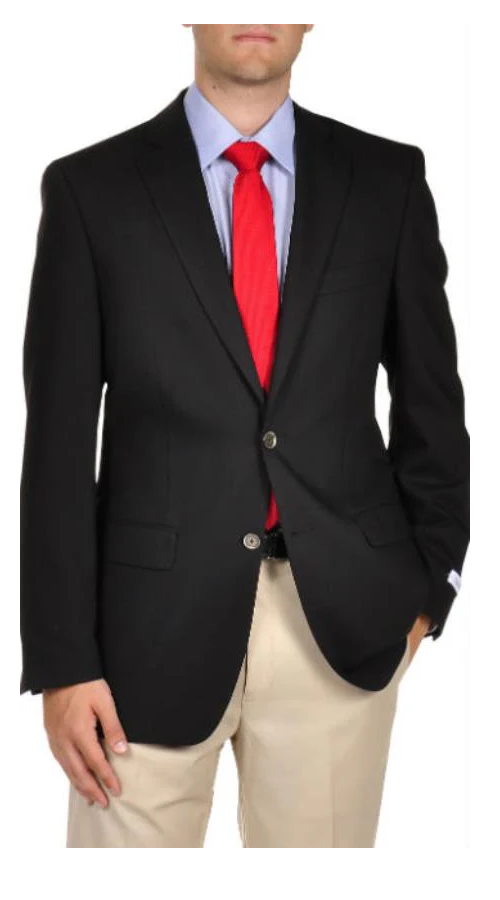 Two Button Mabin Blazer Black