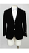 Two Button Shawl Lapel Men'S Black Blazer