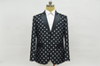 Men's Black ~ White Two Button Cheap Priced Designer Fashion Dress Casual Blazer On Sale Prom Blazer