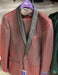 Men's Burgundy Shiny Tuxedo with Black Satin Shawl Lapel – Ultra Slim Fit Party & Prom Suit