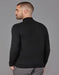 "Men's Silk Mock Turtleneck – Elegant & Professional Knitwear"