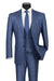 Mens Glen Plaid 3-Piece Suit – Classic Regular Fit Design