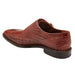 Belvedere Valiente Ostrich Leg Double Monkstrap Dress Shoe – Cognac Brown