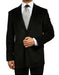 Velour Men's blazer JacketBlack Kids Sizes Luxurious Velvet Highlights Two-Button Single-Breast Mens