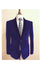 Velour Men's blazer Jacket  Men's Velvet ~ Velour Fabric Dinner Tuxedo Black Lapeled