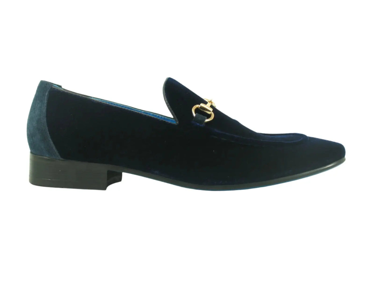 Carrucci Velvet Buckle Loafer