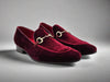 Velvet Buckle Loafer