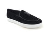 Velvet Sneaker with Leather Tassel