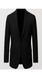 Velvet Blazer - Mens Velvet Jacket Branded Mens 2 Button Black