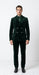 Velvet Suits - Double Breasted Suits - Slim Fit Suit - Hunter Green