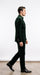 Velvet Suits - Double Breasted Suits - Slim Fit Suit - Hunter Green