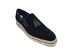 Carrucci Venetian Suede Loafer with Calfskin Tassel