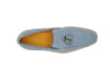 Carrucci Venetian Suede Loafer with Calfskin Tassel