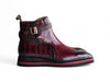 Carrucci Vesper Cross Strap Buckle Boot