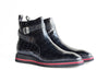 Vesper Cross Strap Buckle Boot