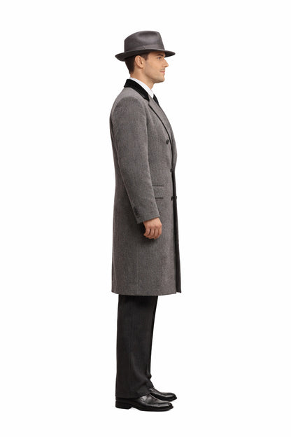 Men's Al Capone Overcoat - Image 2