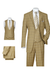 1920s Vintage Suits Pattern Checkered Suit