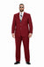 Ron Burgundy Suit - Light Burgundy Color Vested Suit