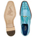 Belvedere Valter Men's Lizard & Crocodile Hornback Dress Shoe – Summer Blue