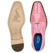 Belvedere Valter Lizard & Crocodile Hornback Dress Shoe – Rose Pink