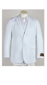 Notch Lapel Men's 2 Button White Cheap Priced Designer Fashion Dress Casual Blazer For Men On Sale Blazer