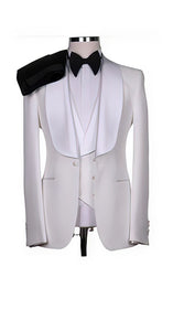 White Tuxedo Dinner Jacket - Mens White Blazer