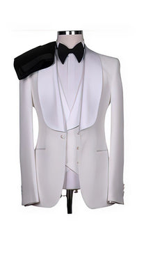 White Tuxedo Dinner Jacket - Mens White Blazer