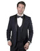 Statement Men's Navy Shawl Lapel 100% Wool Vested Tuxedo