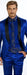 Sateen Fabric Suit - Shiny Tuxedo - Prom Suit - Groom Tuxedos - Royal Blue