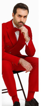 red-double-breasted-sport-coat-velvet-blazer