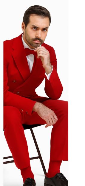 red-double-breasted-sport-coat-velvet-blazer