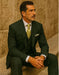 Stacy Adams Suit Mens Forrest Green Suit Vested 3 Piece Suit
