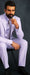 Lavender SUIT 3PC FASHION ZOOT WITH VEST Cover Buttons Comes