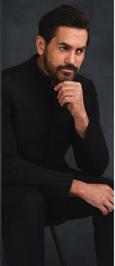 mens-dark-navy-2-piece-nehru-style-mandarin-collar-suit